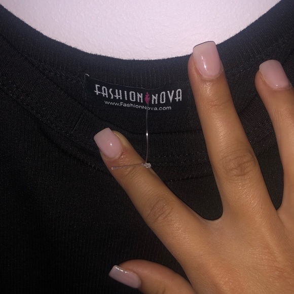 Black Mini tank Dress - Picture 2 of 5